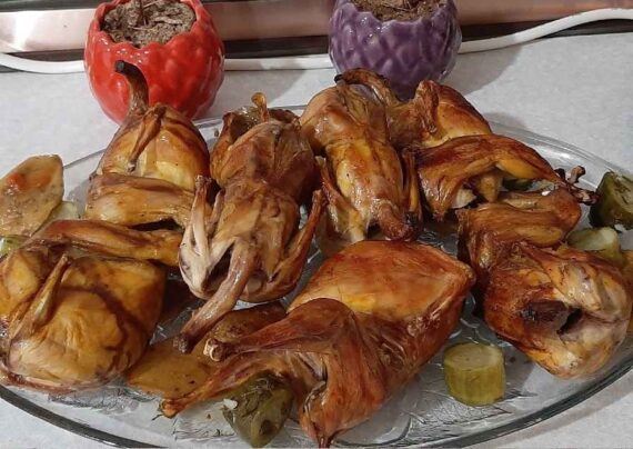 طرز تهیه بلدرچین پرتقالی ساده