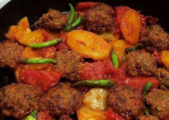 طرز تهیه کباب آبی با پلو