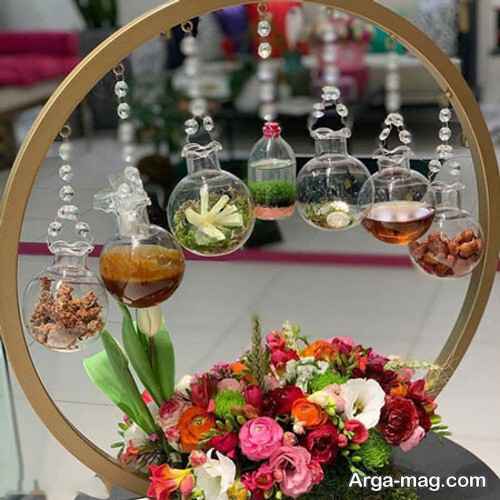 هفت سین شیشه ای لاکچری