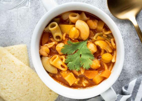 طرز تهیه سوپ اسپاگتی محبوب