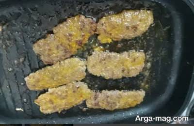طرز تهیه ساندویچ کباب لقمه