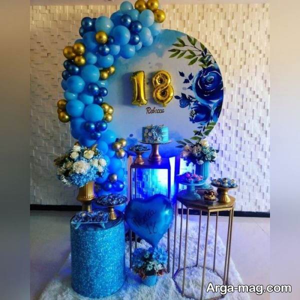 کیک تولد پسرانه با طراحی زیبا و مناسب جشن