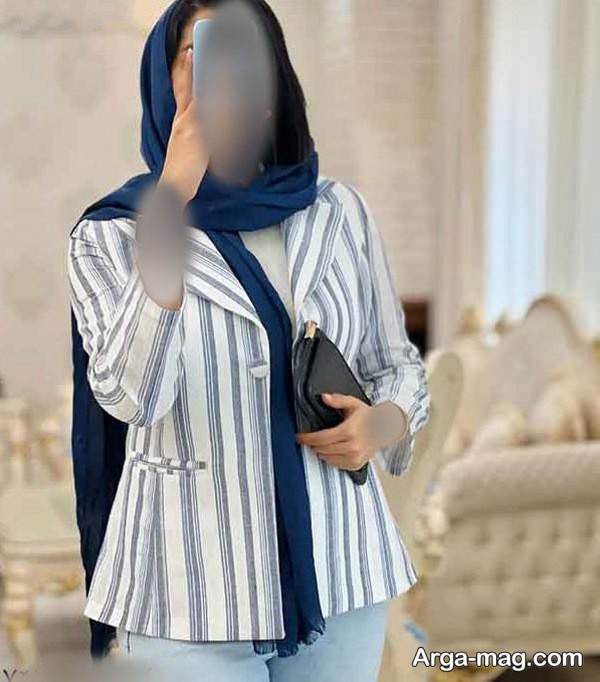 مدلهای مانتو نخی در رنگ زیبا