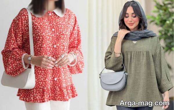 مدلهای لاکچری مانتو نخی 