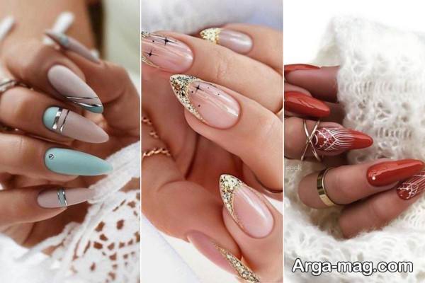 تصاویر مدل های طراحی ناخن دخترانه ۱۴۰۵