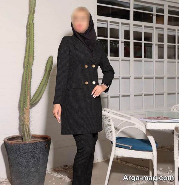 مدل لاکچری مانتو اداری 
