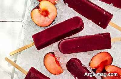 طرز تهیه بستنی شلیل