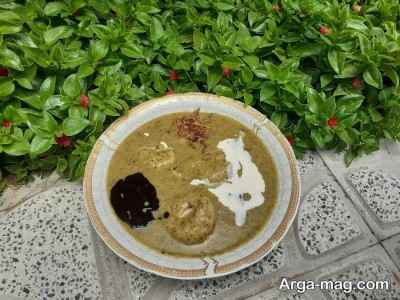 دستور پخت آش خلوک 