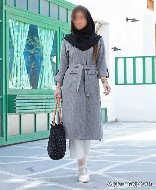 ایده تیپ پاییزی دانشجویی شیک