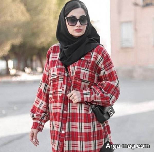 تیپ پاییزی زیبا دانشجویی 