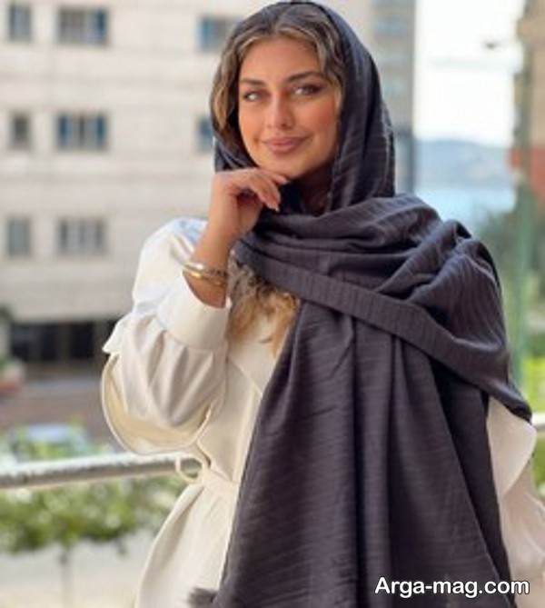 مدل ساده شال پاییز
