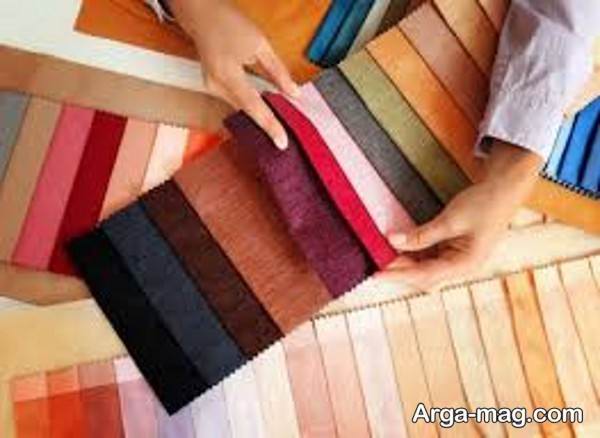 ایده خلاقانه با پارچه مبلی در طرح زیبا