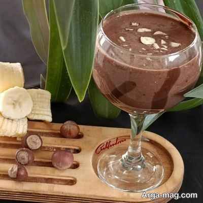 طرز تهیه اسموتی با فندق