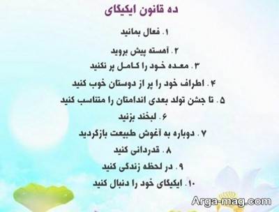 جملات دلنشین رمان ایکیگای