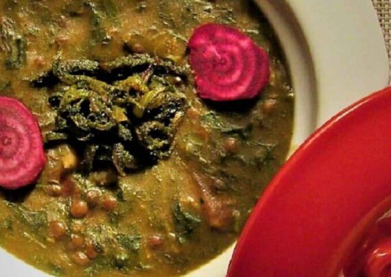 طرز تهیه آش هالاو سنندجی