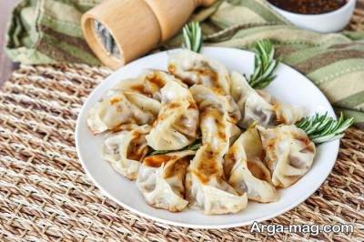 آموزش تهیه پیراشکی گوشت جیائوزی