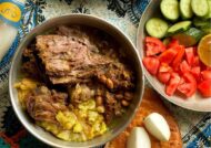 طرز تهیه گوشت لوبیا کاشانی