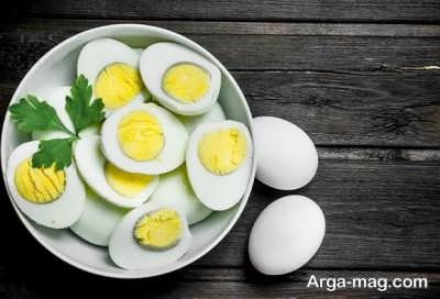 فواید تخم مرغ آب پز