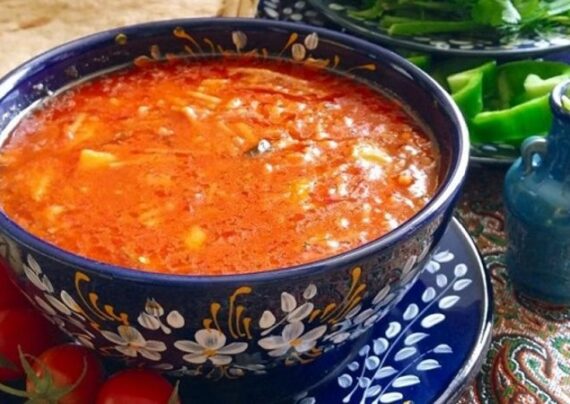 آموزش طرز تهیه اشکنه تهرانی