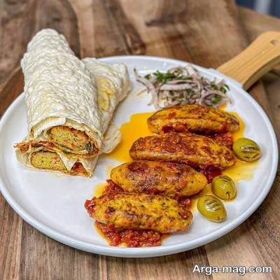 آموزش تهیه کره کباب مرغ