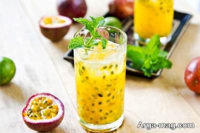  آموزش تهیه اسموتی پشن فروت