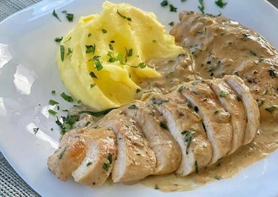 آموزش طرز تهیه خوراک مرغ فرانسوی