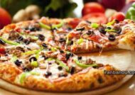 طرز تهیه پیتزا با نان سنگک خوشمزه