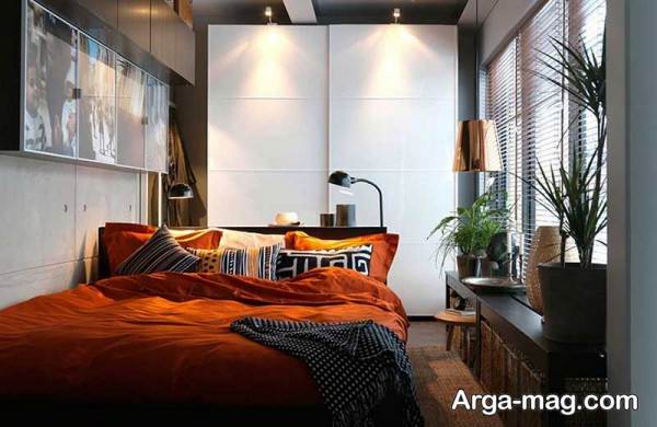 ایده چیدمان زیبا اتاق ۹ متری