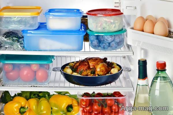 شیوه های چیدمان مواد غذایی در یخچال
