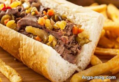 آموزش طرز تهیه ساندویچ دل مرغ
