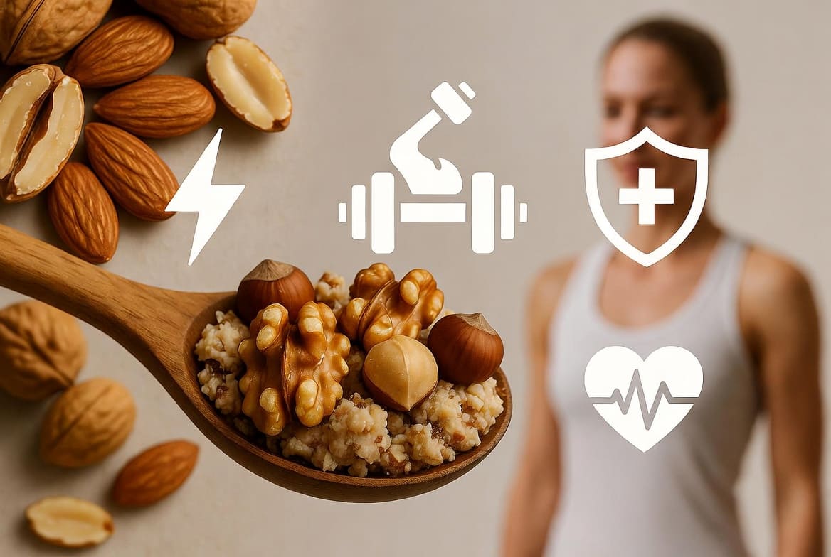 فواید معجون چاق کننده سریع برای بدن: تقویت سیستم ایمنی، افزایش انرژی و ساخت عضله با مواد طبیعی مانند امگا 3 و پروتئین گیاهی | پرهلو