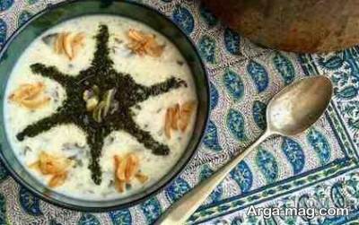 ایده متفاوت تزیین آش 
