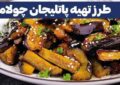 آمورش طرز تهیه پاتلیجان چولاما