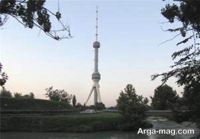 نمای برج تاشکند از جاذبه های معروف ازبکستان