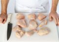آموزش تکه کردن مرغ