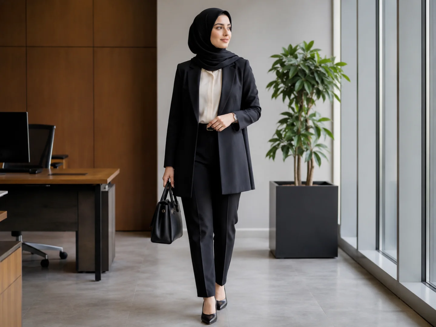 بلوز آستین بلند زنانه رنگ کرم