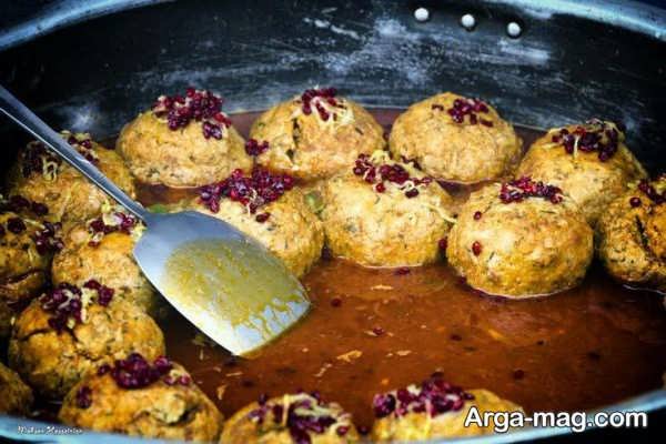طرز تهیه کوفته اراکی مرحله به مرحله