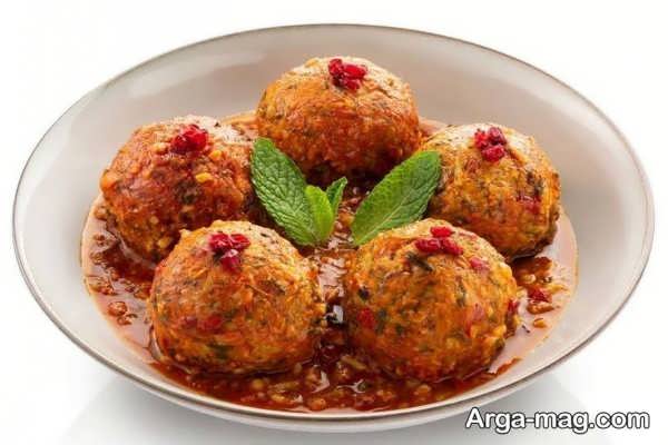 طرز تهیه کوفته اراکی خوشمزه