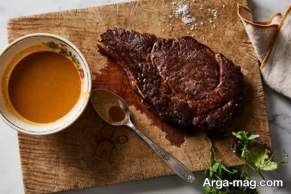 طرز تهیه استیک ریبای رستورانی