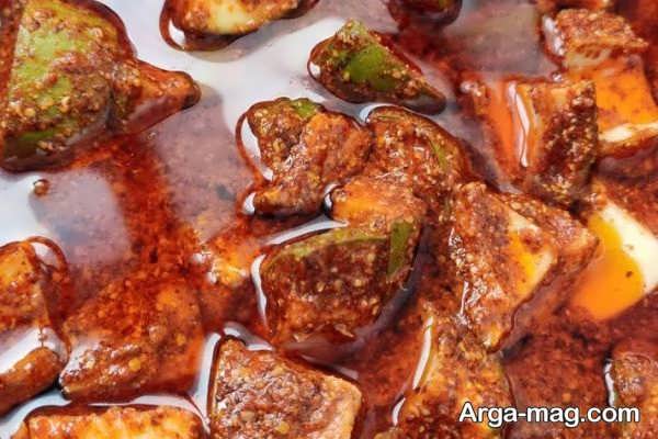 طرز تهیه ترشی یار الماسی برای زمستان