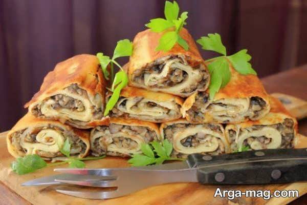 طرز تهیه بورک لانه زنبوری رستورانی