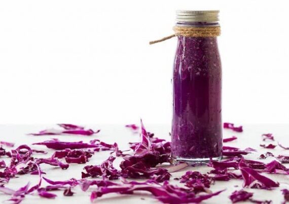 طرز تهیه اسموتی کلم برگ خانگی