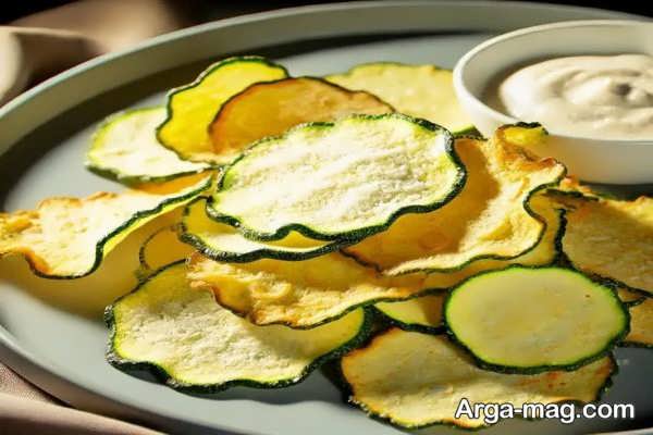 طرز تهیه چیپس کدو سبز خانگی
