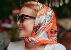 نحوه دوخت روسری