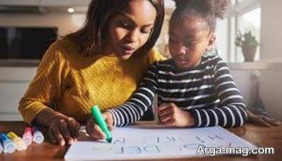 قرینه نویسی در بچه ها