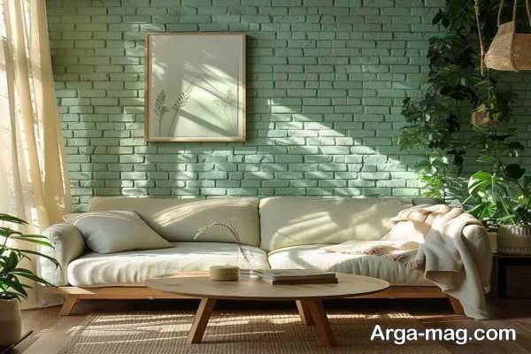 دیوار آجری در دکوراسیون مدرن