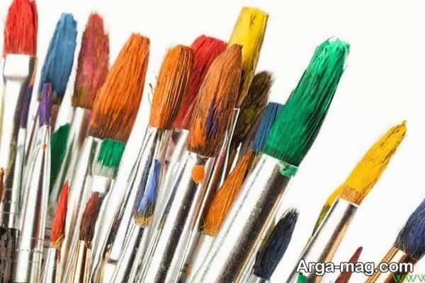 نقاشی نقطه ای روی لباس با طرح گل
