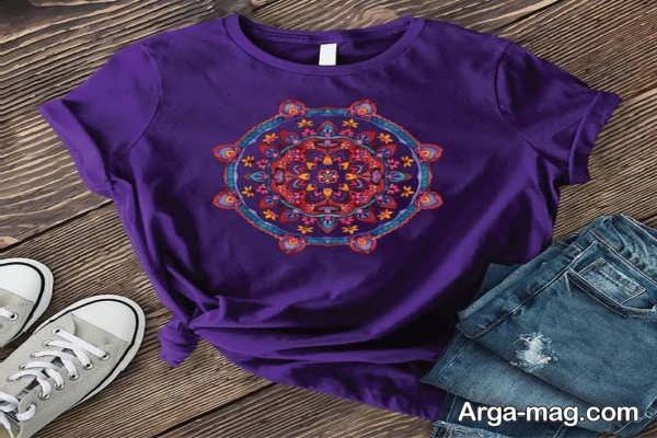 نقاشی نقطه ای روی لباس برای مبتدیان