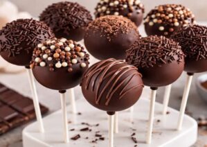 طرز تهیه پاپس کیک شکلاتی خانگی