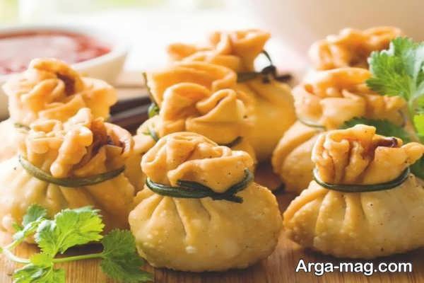 مراحل تهیه بقچه گوشت